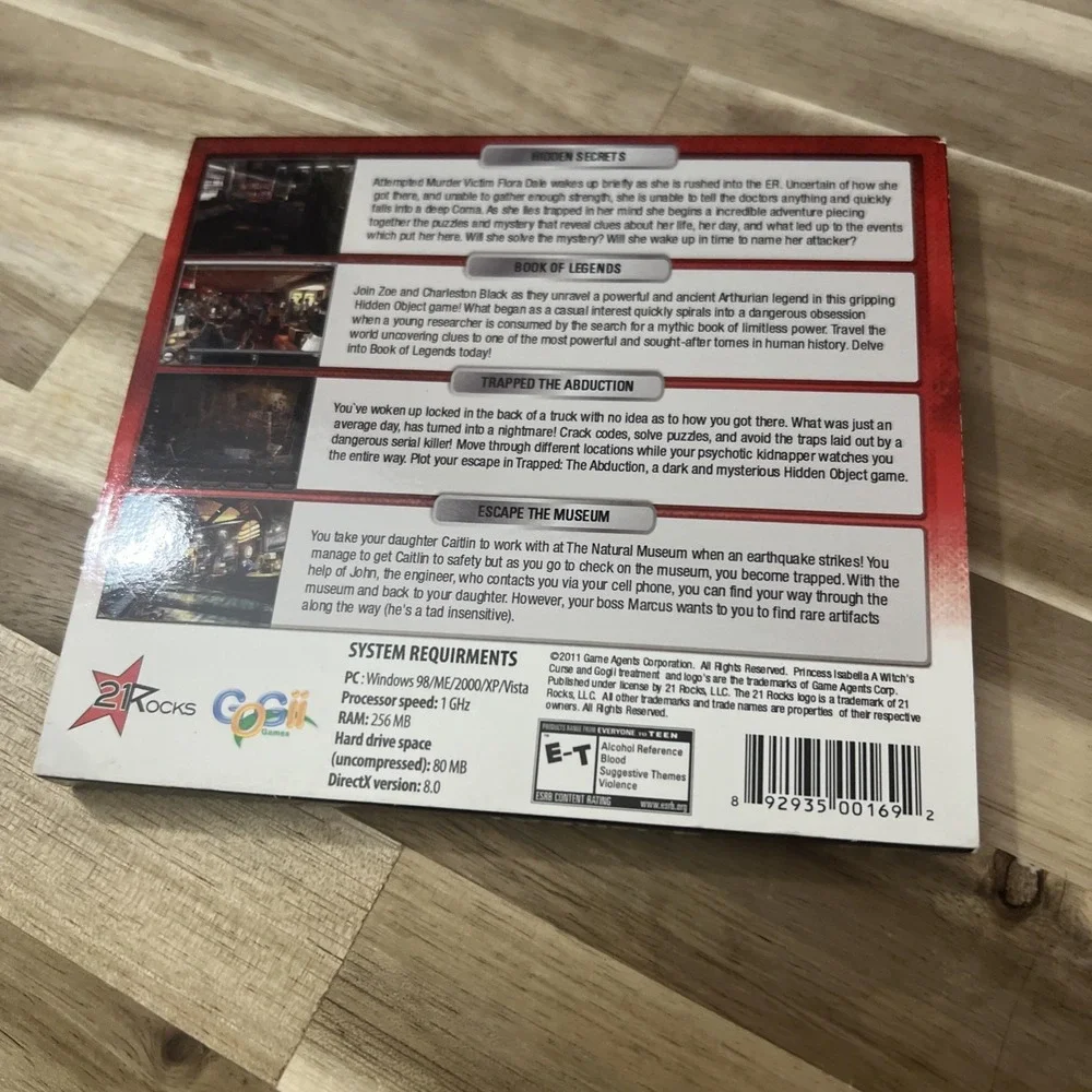 Ruby Edition Great Games 4-pack PC Abduction Hidden Secrets PC New Sealed
